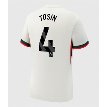 Billige Fotballdrakt Chelsea Tosin Adarabioyo #4 Replika Bortedrakt 2025-26 Kortermet
